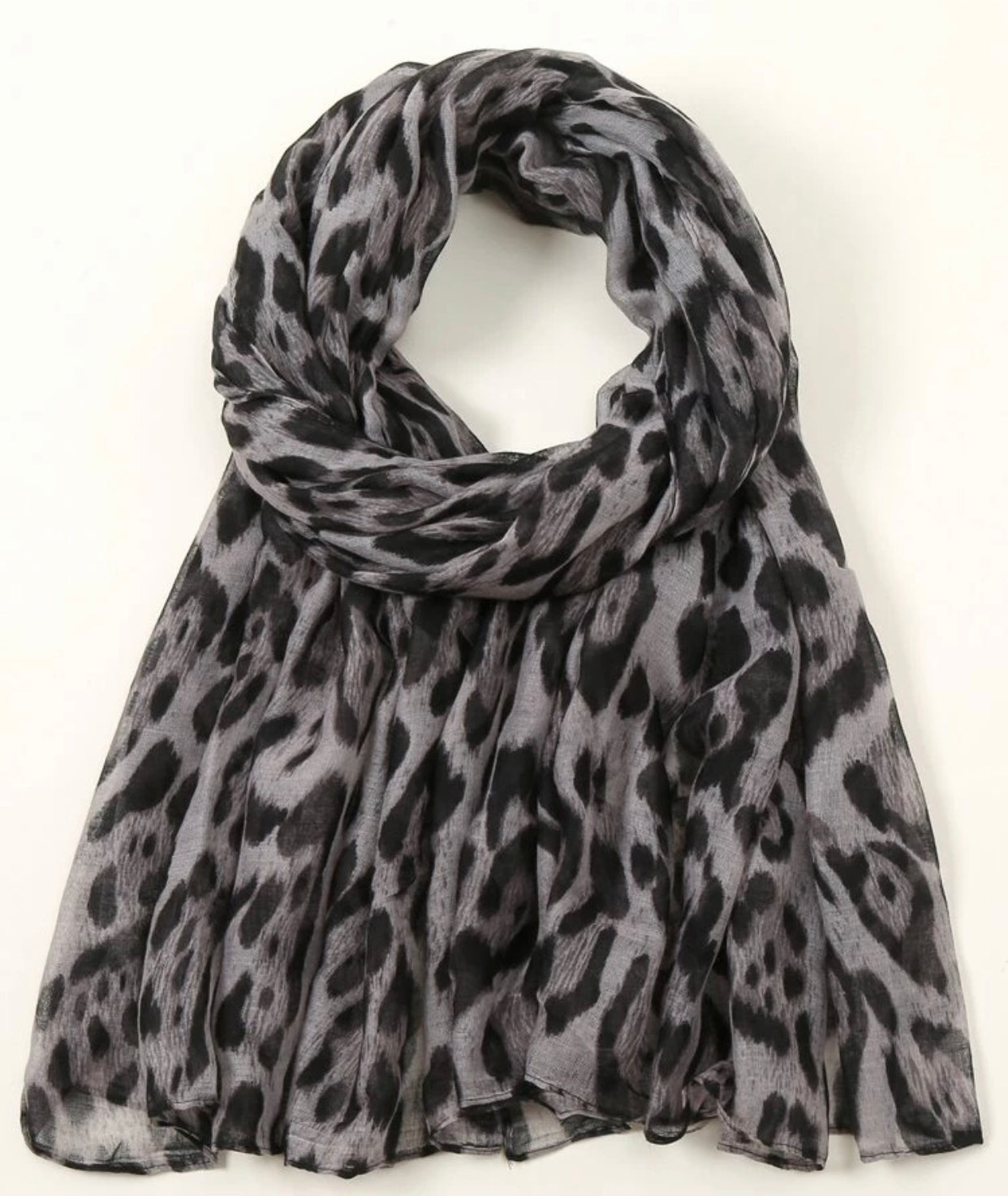 Leopard scarf